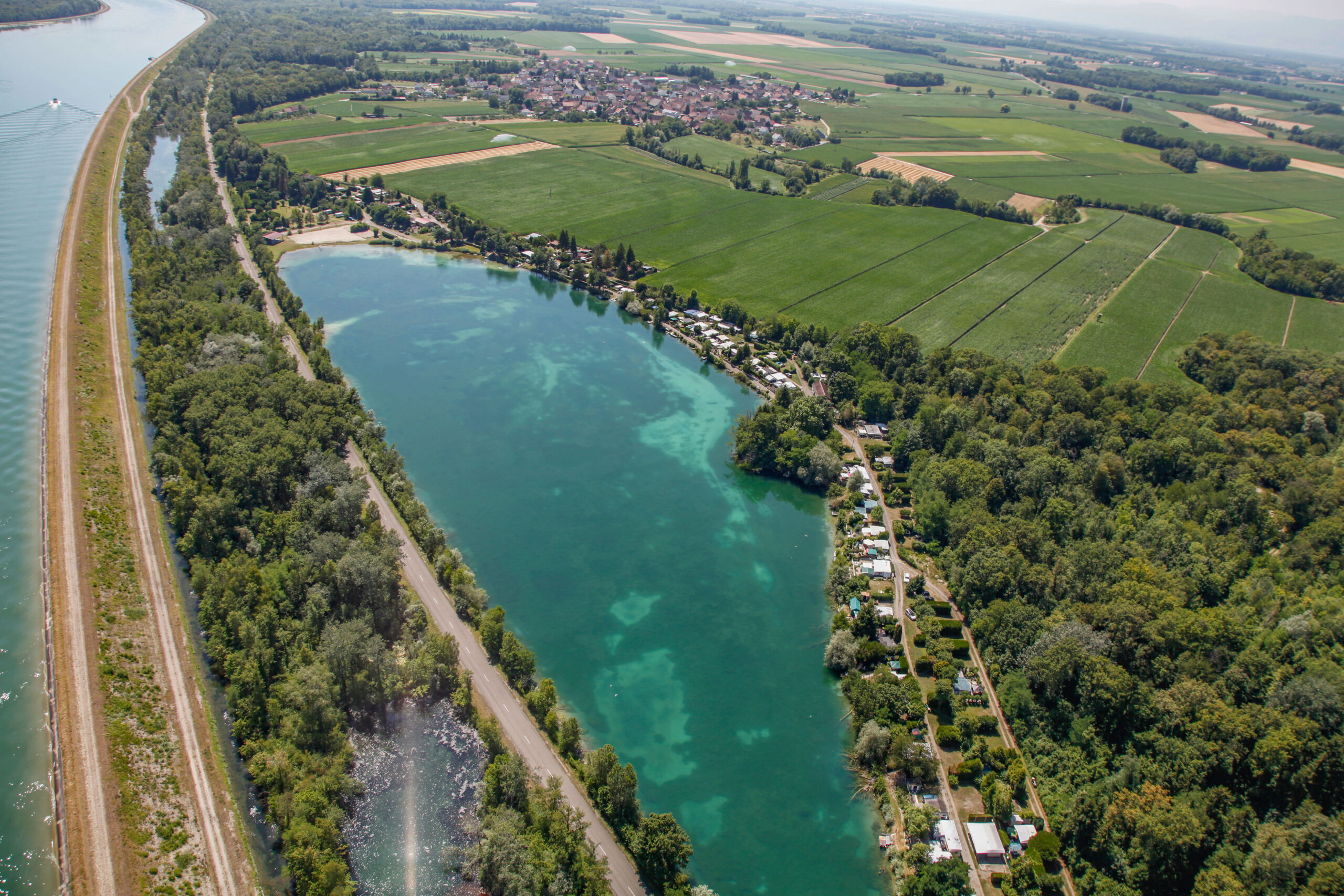 Photo aérienne du Lac