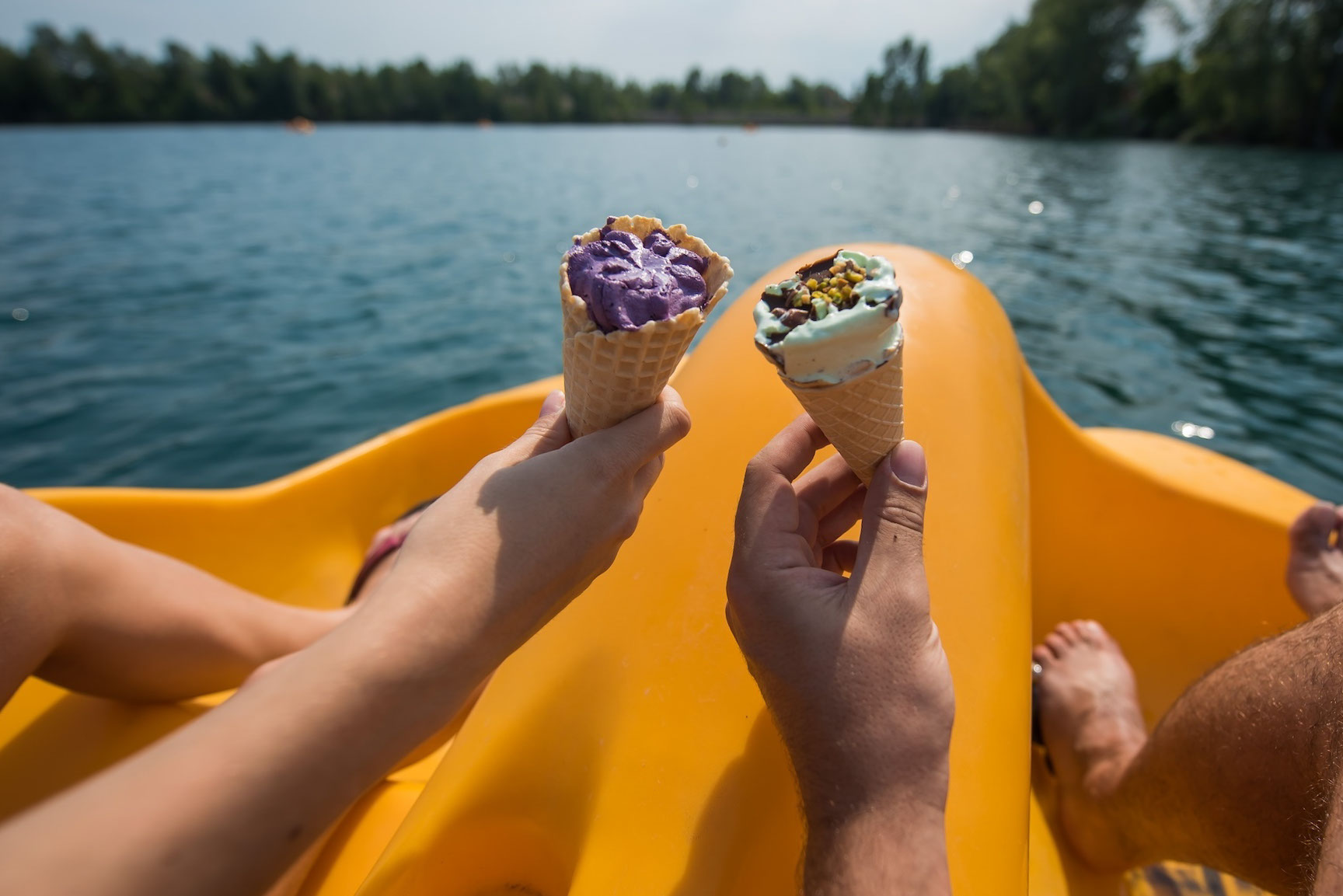 pedalo lac vacances